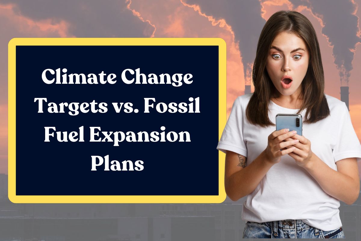 Climate Change Targets vs. Fossil Fuel Expansion Plans