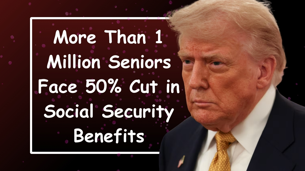 More Than 1 Million Seniors Face 50% Cut in Social Security Benefits