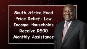 South Africa Food Price Relief: Low Income Households Receive R500 Monthly Assistance